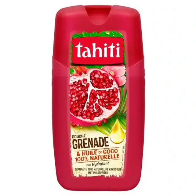 Tahiti Douchegel Granaat & Kokosolie  250ml