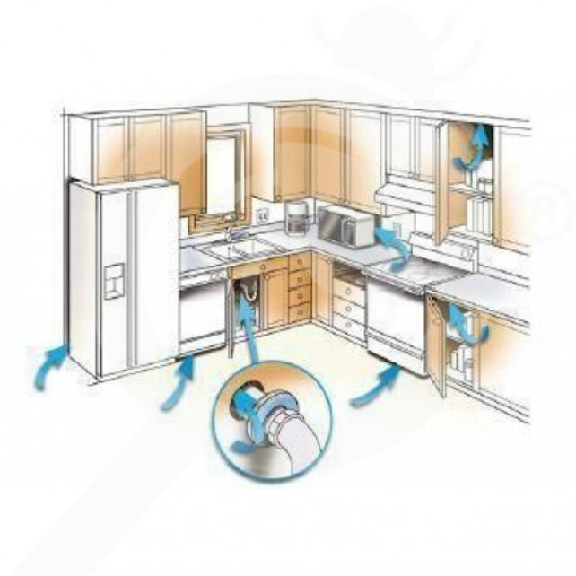 Bayer Maxforce WHITE IC Kakkerlakkengel 4x 30g (Imidacloprid 2.15%)