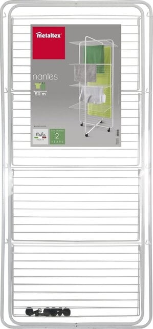 Metaltex Drying Rack Nantes 50M, 4 tiers - White