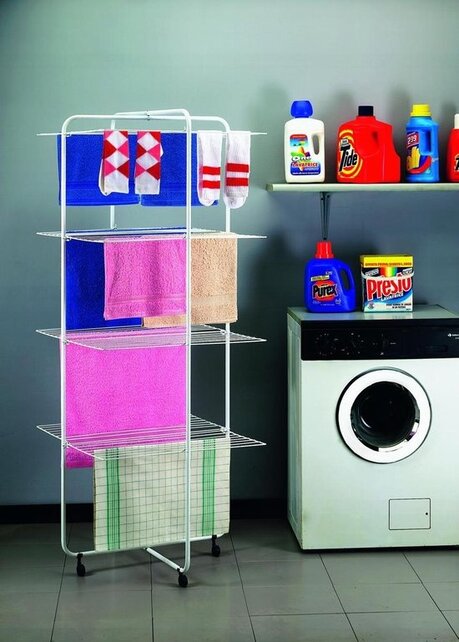 Metaltex Droogrek Nantes 50M 4 Lagen - wit