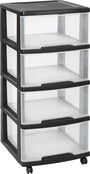 Curver Sliding Drawer Storage System 4X20 L