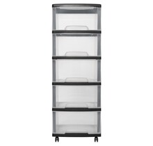 Curver Système de rangement à tiroirs coulissants 5X20 L