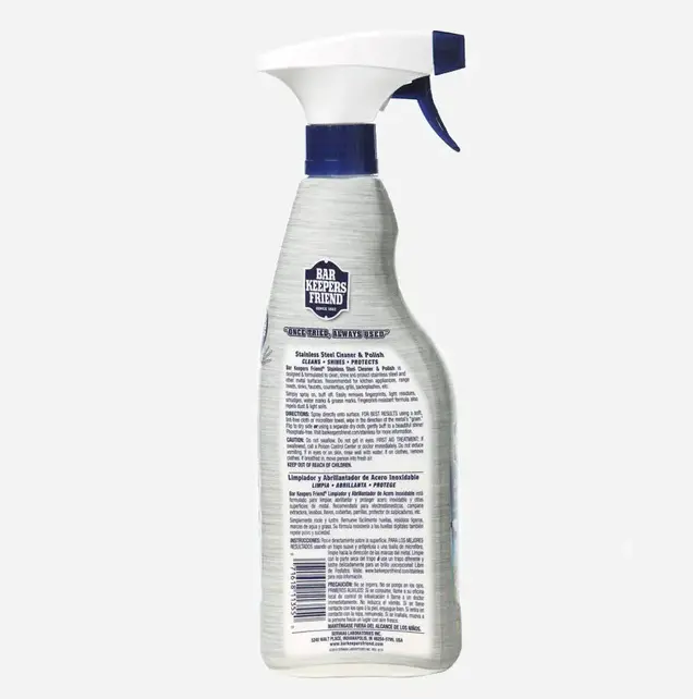 Bar Keepers Friend Nettoyant & Polisseur Acier Inoxydable 750ml