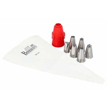 Birkmann Easy Baking Pastry Bag With 6 Nozzles And Adapter