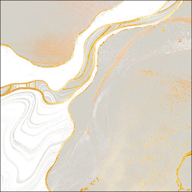 Ambiente Napkins Marble White