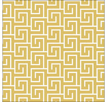 Ambiente Napkins Greek Key Gold/white