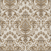 Ambiente Napkins Baroque Ornament Cream