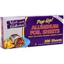 Feuille de papier d'aluminium 200 Feuilles