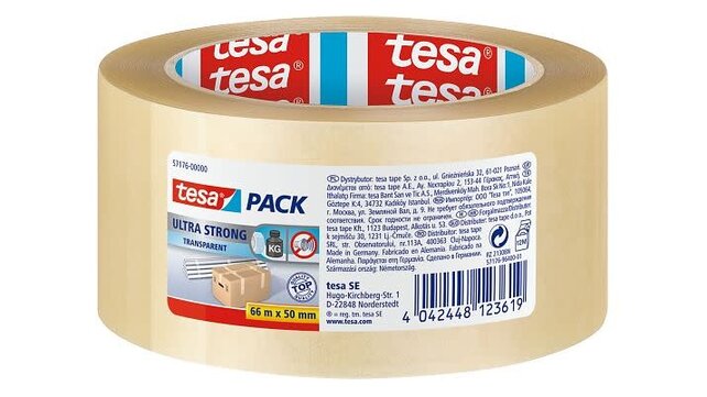 Tesa Verpakking Plakband Transparant Extra - 66m x 50mm