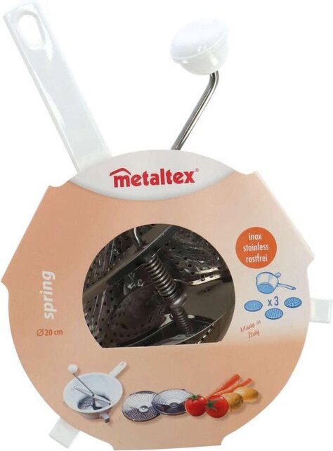 Metaltex Food Mill - 20 cm - 3 Blades