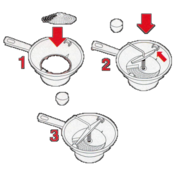 Metaltex Food Mill - 20 cm - 3 Blades