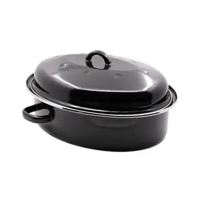 Oval Roasty'Cook With High Dome Lid 42 Cm