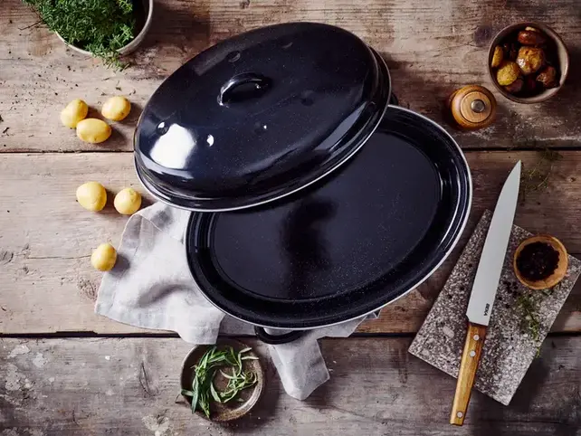 Beka Oval Roasty'Cook With High Dome Lid 38 Cm