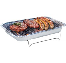 BBQ Collection Disposable BBQ - Charcoal Barbecue - Mini Table - 31x 24 x 4.8 CM
