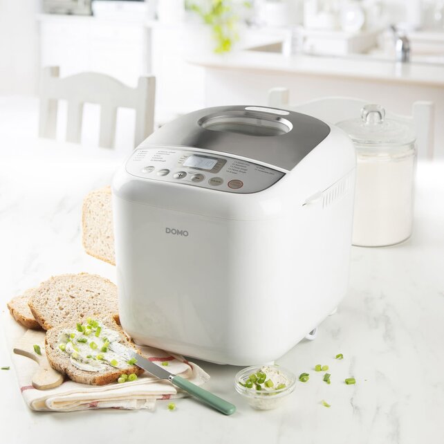 DOMO Broodbakmachine 500-750-1000gr - 17 programma's - incl. glutenvrij programma