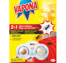 Vapona Piège à Fourmis Double 2-en-1 pour une Lutte Efficace contre les Fourmis