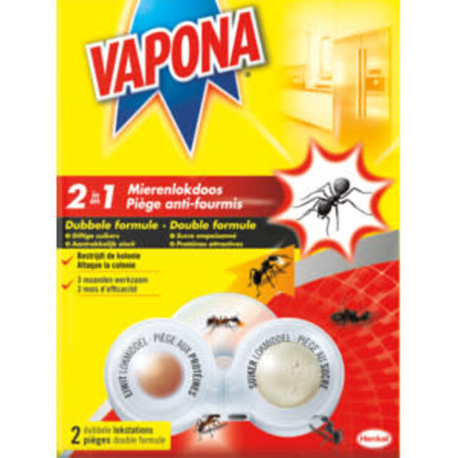 Vapona Double Ant Trap 2-in-1 for Effective Ant Control