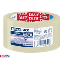 Tesapack Strong Transparent 66m:50mm