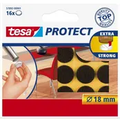 Tesa Tampons en Feutre Protect 18 mm - 16 Pièces