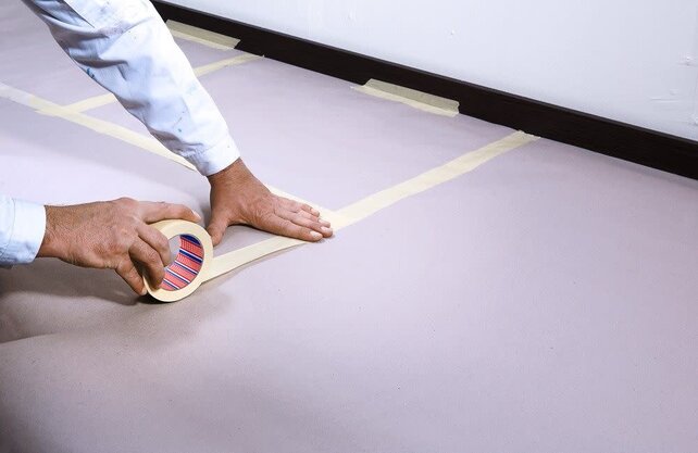 Tesa Maskeringstape Universeel Indoor 25mm - 50m