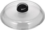Ballarini Glass Lid 16 cm - With Steam Valve and Heat-Resistant Cap