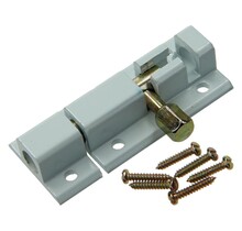 Yale Profielgrendel Met Beugel 50mm Wit