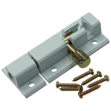 Yale Profielgrendel Met Beugel 50mm Wit