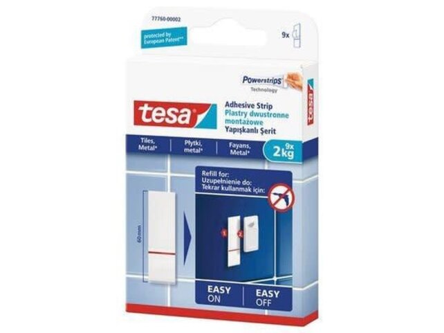 Tesa Bande Adhésive pour Métal et Carreaux