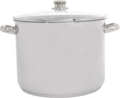 BEKA Meteor Stockpot with Glass Lid - Stainless Steel