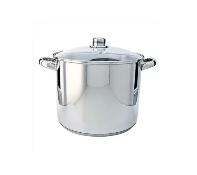BEKA Meteor Stockpot with Glass Lid - Stainless Steel