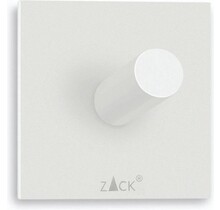 Zack Duplo Vierkant Handdoekhaak Wit