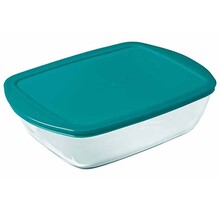 Pyrex Cook & Store Oven Dish Rectangular With Synthetic Lid