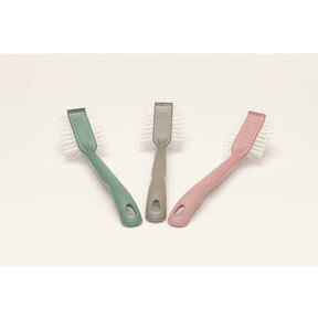 Linea Pure Recycled Afwasborstel Ovaal Plastiek Grijs-Groen