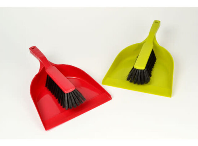 Stofblik Plastiek Met Handborstel Eco Kunstvezel