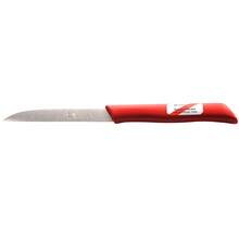 Mill Knife -Paring Knife Red 85mm Stainless - Plastic Handle