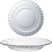 Duralex White Paris Diepe Borden 23cm - 6 Stuks