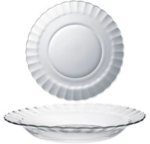 Duralex White Paris Diepe Borden 23cm - 6 Stuks