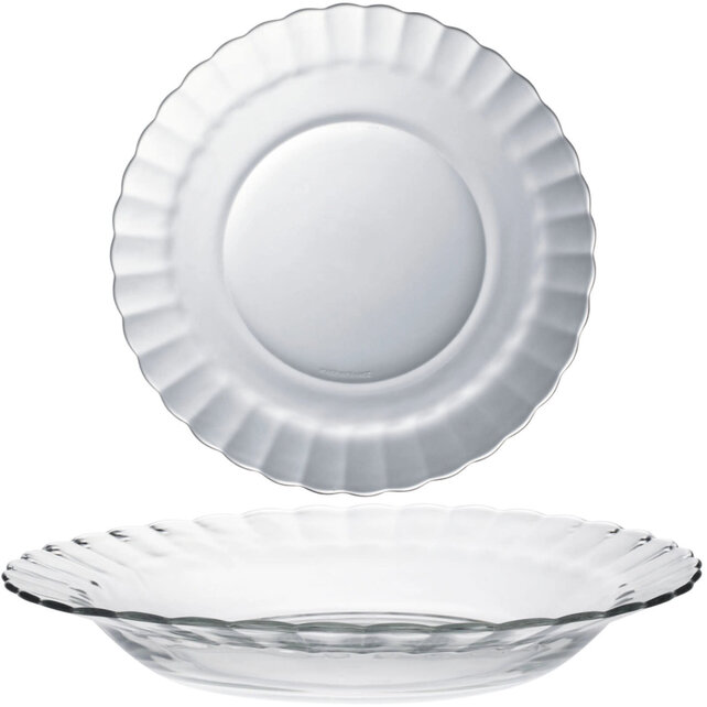 Duralex White Paris Deep Plate 23cm P6