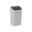 Curver Curver Mistral Bin with Swing lid 50l Grey