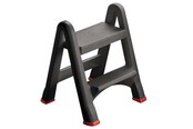 Curver Foldable Two Step Stool Anthracite 48.6x17.2