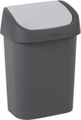 Poubelle Allibert 'Mistral Swing' anthracite 10 L