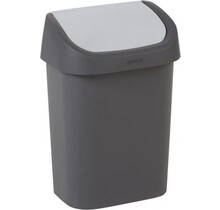 Allibert bin 'Mistral Swing' anthracite 10 L