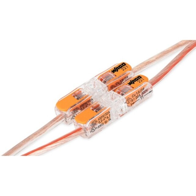 Wago Connecteur Rapide avec Levier 0,2-4 mm²