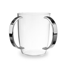 Godinger Waschbecher mit Silber-Acryl-Design