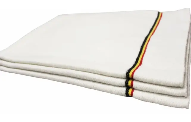 Chiffon en nylon Drapeau belge 60x70cm