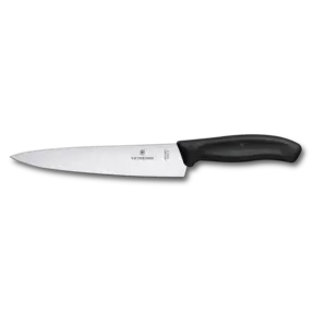Swiss Classic Fleischmesser Schwarz - Klinge 19 cm