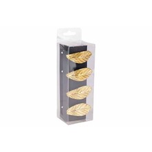 Serviet Ringen Set4 Leaf Gold
