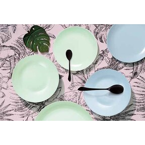 Luminarc Diwali Paradise Blue Dessert Plate D19cm P6