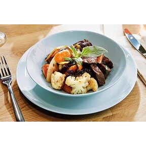 Diwali Paradise Blue Dinner Plate P6