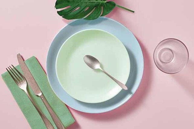 Luminarc Diwali Paradise Assiette à Dîner Bleue Ø25cm P6